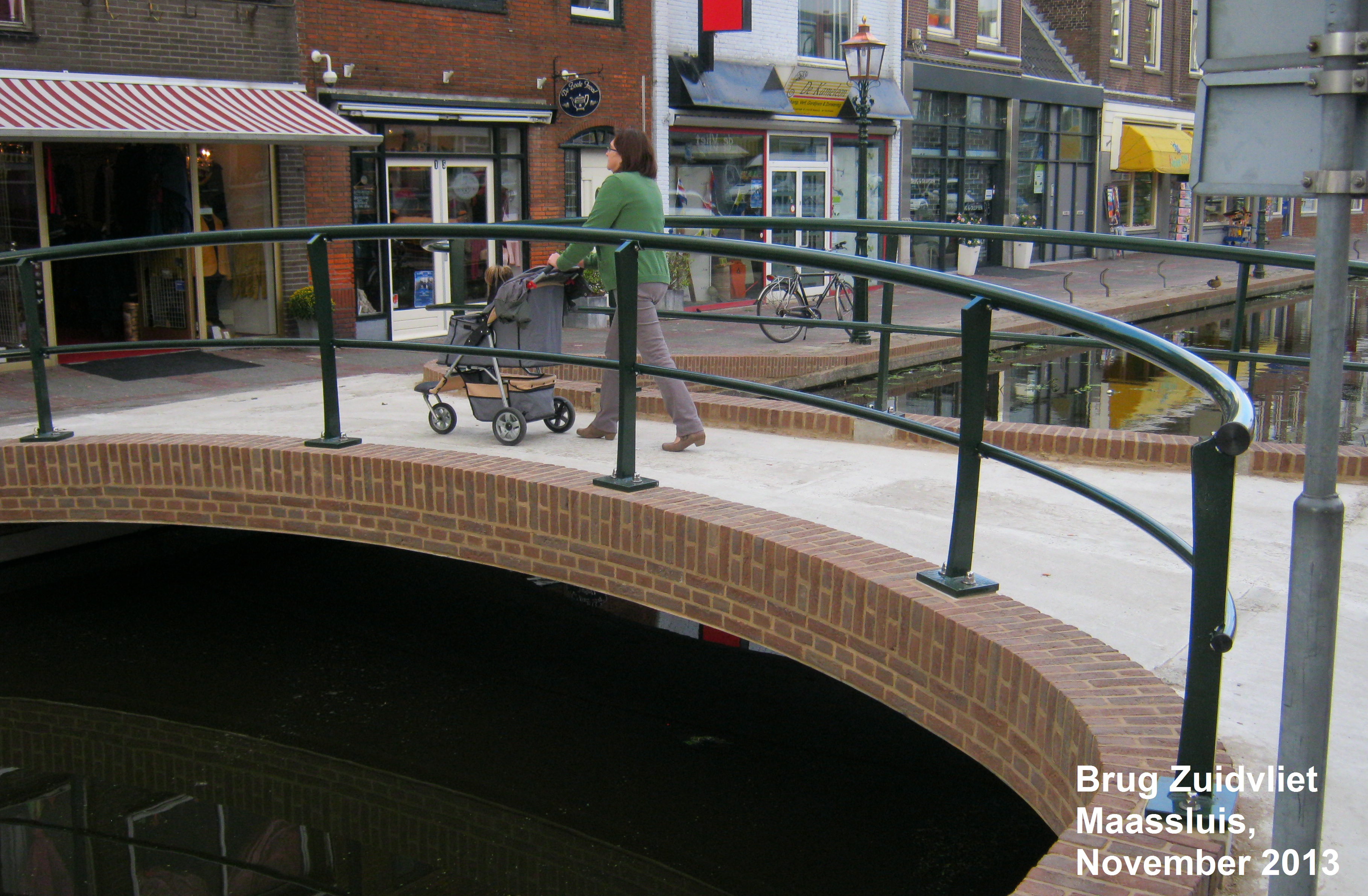 Maassluis brug tekst