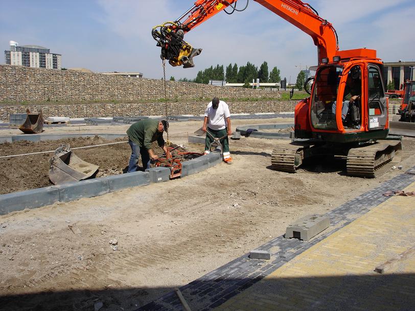 Wozoco bestrating en schanskorf